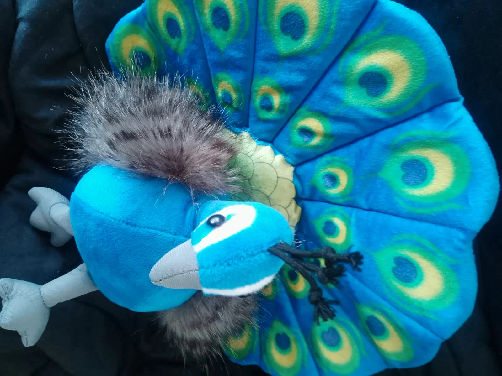 Pretty Blue Peacock Plush – photo 5